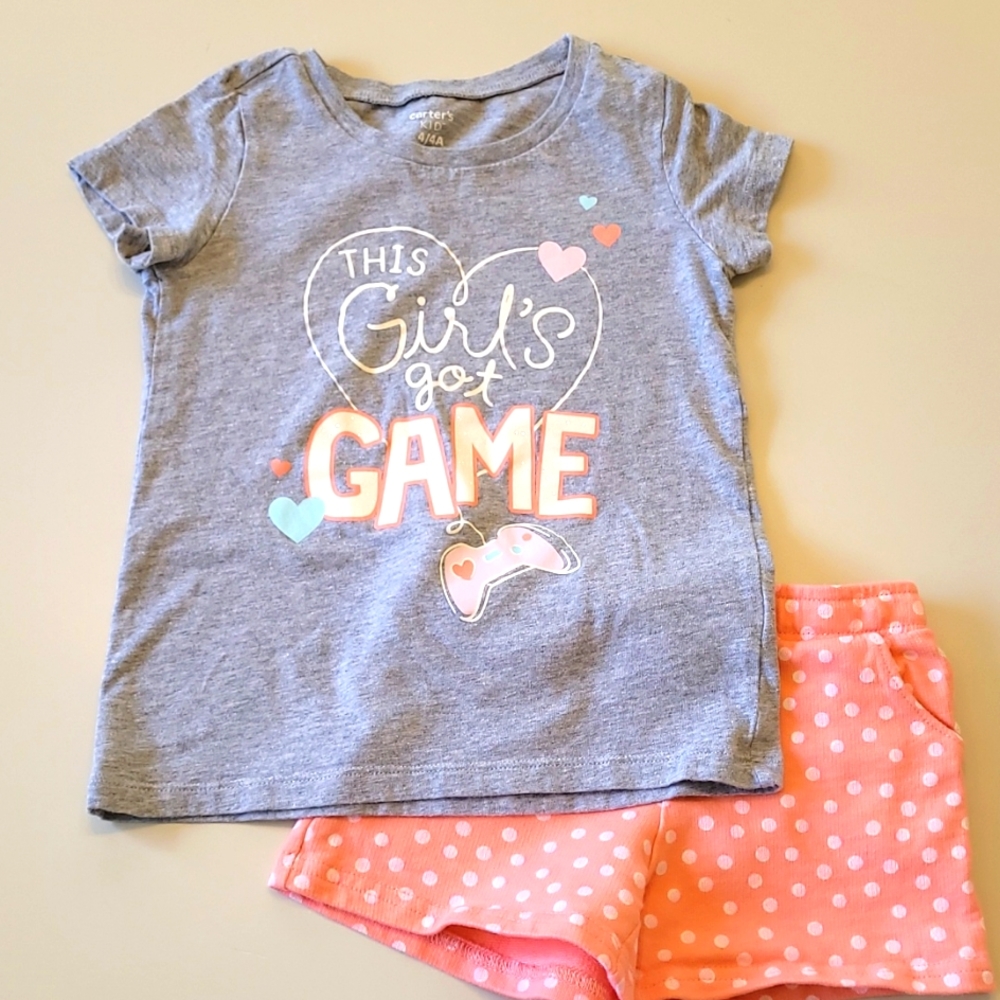 Toddler Girls Short Set